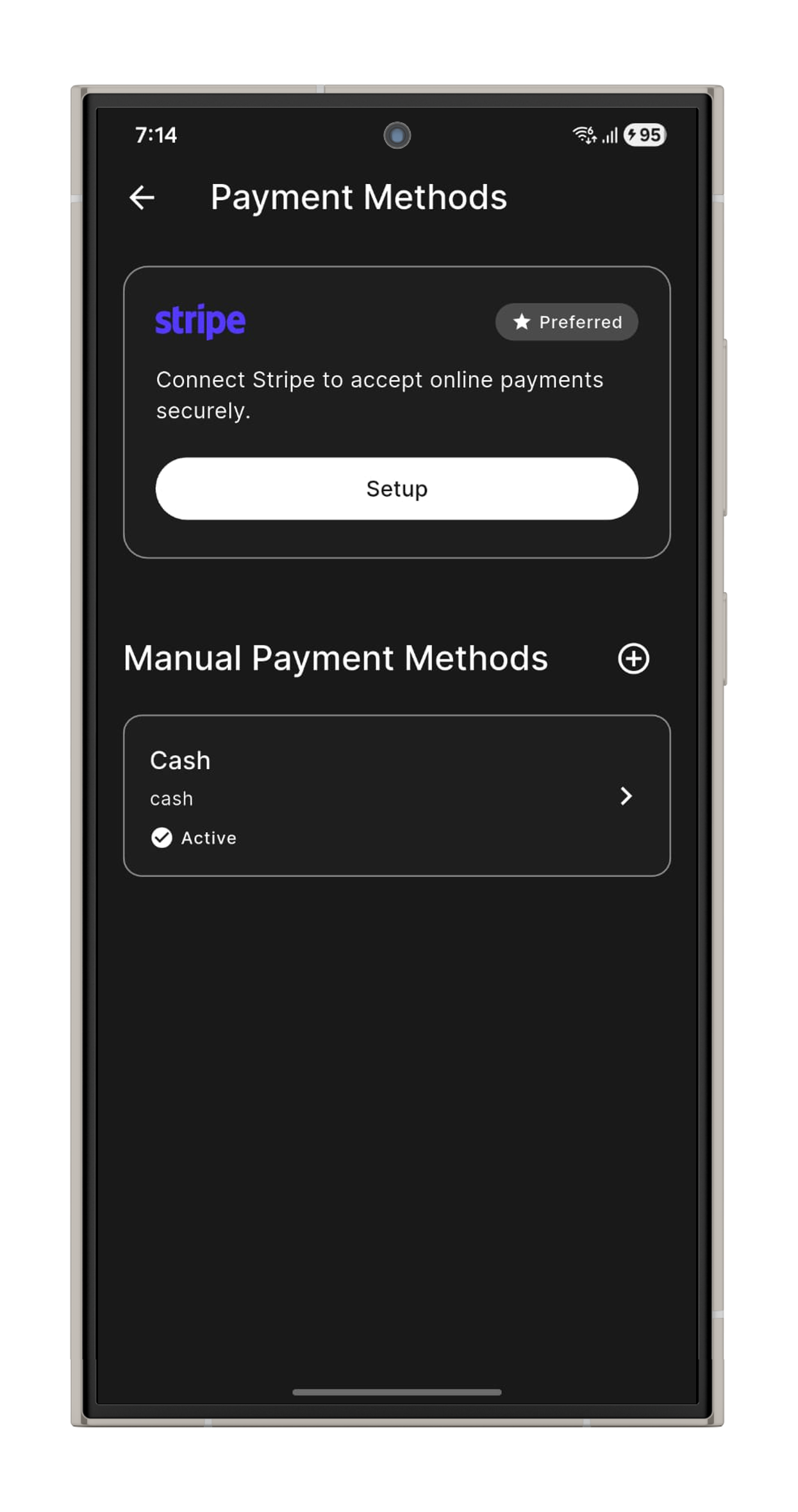 Accept payments online with Stripe